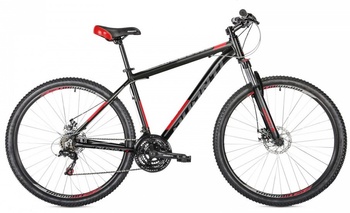 Велосипед Avanti Smart 27.5 ER, Чорно-червоний, 19
